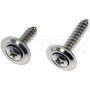 DORMAN 961-230D Trim Screw Assortment - Chrome - No.10 X 3/4 In., 1 In.