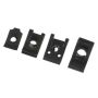 DORMAN 961-310 Clip Nut - U-Type - Assortment - No. 6, 8, 1/4 In.