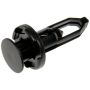 DORMAN 963-125D Push-Type Rear Bumper Cover Retainer - 9 mm Hole