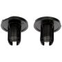 DORMAN 963-137D Bumper, Grille, Splash Shield Clip - Push Type - Fits 10 mm Hole