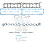 Victor Reinz 02-10430-01 Engine Cylinder Head Gasket Set
