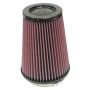 K&N RP-4970 Universal Air Filter - Carbon Fiber Top