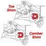SPECIALTY PRODUCTS COMPANY 71770 FIAT REAR SHIM SET (24)