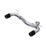 MBRP Exhaust S45003CF 3in. Axle-Back; Dual Rear Exit; T304 with CF Tips