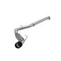 MBRP Exhaust S48063CF 3in. Cat-Back; Single Rear Exit; T304 with CF Tip