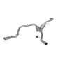 MBRP Exhaust S5018409 2.5in. Cat-Back; Dual Split Side Exit; T409