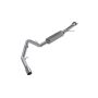 MBRP Exhaust S5026AL 3in. Cat-Back; Single Side Exit; AL