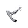 MBRP Exhaust S5034AL 3in. Cat-Back; Single Side Exit; AL