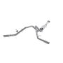 MBRP Exhaust S5038AL 3in. Cat-Back; 2.5in. Dual Split Side Exit; AL