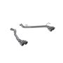 MBRP Exhaust S5203AL 2.5in. Axle-Back; Dual Rear Exit; AL