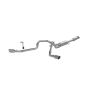 MBRP Exhaust S5213AL 3in. Cat-Back; 2.5in Dual Split Side Exit; AL