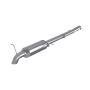 MBRP Exhaust S5225AL 3in. Cat-Back; Turn Down; AL