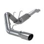 MBRP Exhaust S5247AL 4in. Resonator-Back; Single Side Exit; Street Version; AL