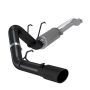MBRP Exhaust S5247BLK 4in. Resonator-Back; Single Side Exit; Street Version; BLK