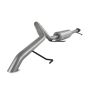 MBRP Exhaust S5310409 2.5in. Cat-Back; Single Rear Exit; Off-Road Tail; T409
