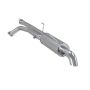 MBRP Exhaust S5318AL 2.5in. Cat-Back; 3in. Turn Down; AL