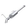 MBRP Exhaust S5322409 2.5in. Cat-Back; Single Turn Down; T409