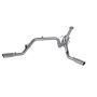 MBRP Exhaust S5328409 2.5in. Cat-Back; Dual Split Side Exit; T409