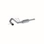 MBRP Exhaust S5334AL 2.5in. Cat-Back; Single Side Exit; 4WD Only; AL