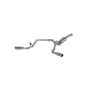MBRP Exhaust S5340AL 3in. Cat-Back; 2.5in. Dual Split Side Exit; AL