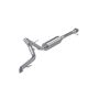 MBRP Exhaust S5343304 2.5in. Cat-Back; High-Clearance; Single Rear Exit; T304