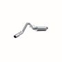 MBRP Exhaust S5500AL 2.5in. Cat-Back; Single Side Exit; AL