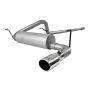 MBRP Exhaust S5502AL 2.5in. Cat-Back; Single Rear Exit; AL