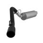 MBRP Exhaust S5512BLK 2.5in. Cat-Back; Single Side Exit; BLK