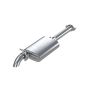 MBRP Exhaust S5522AL 2.5in. Cat-Back; Single Rear Exit; Off-Road Turn Down; AL