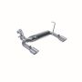 MBRP Exhaust S5528AL 2.5in. Axle-Back; Dual Rear Exit; AL