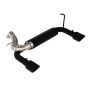 MBRP Exhaust S5528BLK 2.5in. Axle-Back; Dual Rear Exit; BLK