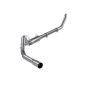MBRP Exhaust S6100304 4in. Turbo Back; Single Side Exit; T304