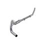 MBRP Exhaust S6100P 4in. Turbo Back; Single Side Exit; AL