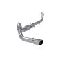 MBRP Exhaust S6104409 4in. Turbo Back; Single Side Exit; T409