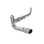 MBRP Exhaust S6104AL 4in. Turbo Back; Single Side Exit; AL