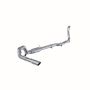 MBRP Exhaust S6148AL 4in. Turbo Back; Single Side Exit; 2WD Only; AL