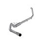 MBRP Exhaust S6200304 4in. Turbo Back; Single Side Exit; T304
