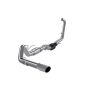 MBRP Exhaust S6212AL 4in. Turbo Back; Single Side Exit; Retains Stock Cat; AL