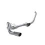MBRP Exhaust S6240AL 4in. Turbo Back; Single Side Exit; Retains Stock Cat; AL