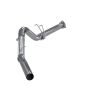 MBRP Exhaust S6287PLM 4in. Filter Back; Single Side Exit; No Muffler; AL.
