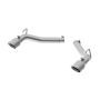 MBRP Exhaust S7019AL 3in. Axle-Back; Muffler Bypass; Dual Rear Exit; AL