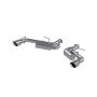MBRP Exhaust S7038304 2.5in. Axle-Back; Dual Rear Exit; Non NPP; T304