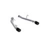 MBRP Exhaust S72023CF 2.5in. Axle-Back; Dual Split Rear Exit; T304; CF