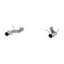 MBRP Exhaust S7203304 3in. Axle-Back; Muffler Bypass; Dual Split Rear Exit; Race Version; T304