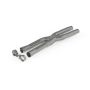 MBRP Exhaust S7213409 2.5in. Resonator Bypass; X-Pipe; T409