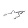 MBRP Exhaust S7221AL 2.5in. Cat-Back; Dual Rear Exit; AL
