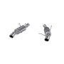 MBRP Exhaust S7225AL 3in. Axle-Back; Dual Rear Exit; Dual Mufflers; AL