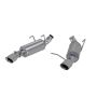 MBRP Exhaust S7227AL 3in. Axle-Back; Dual Rear Exit; Dual Mufflers; AL