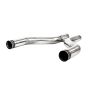 MBRP Exhaust S7263409 3in. H-Pipe; Use With Factory Cats; T409
