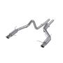 MBRP Exhaust S7264409 3in. Cat-Back; Dual Split Rear Exit; Race Version; T409